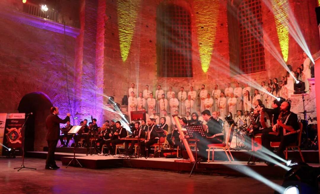Den första konserten efter århundradets katastrof är från Antakya Civilizations Choir!