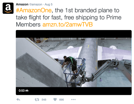 Amazon-märkeslänk