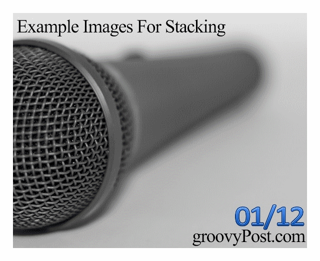 Fokus Stapla gif photoshop bilder fotografering DOF expandera
