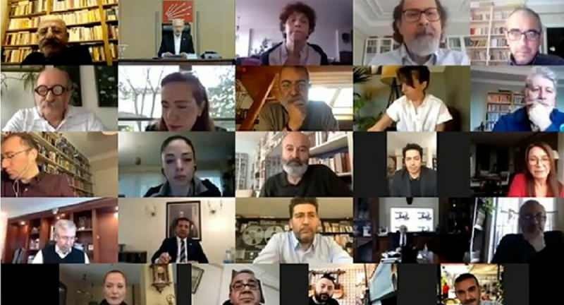 Konstnärernas förfrågningar som gjorde videokonferenser med Kılıçdaroğlu har fått dem att ge upp!