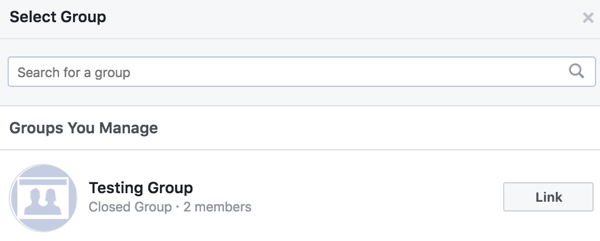Länka din Facebook-grupp till andra grupper.