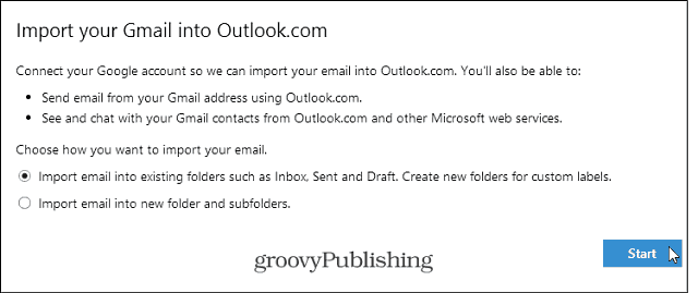 Microsoft gör det lättare att byta från Gmail till Outlook.com