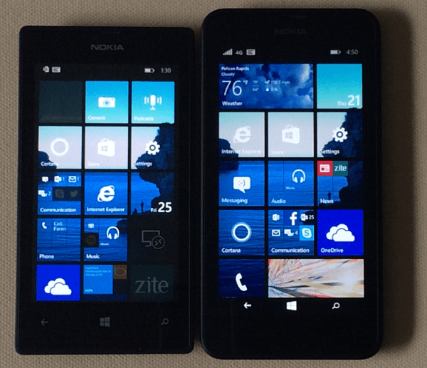 Nokia Lumia 520 och 635