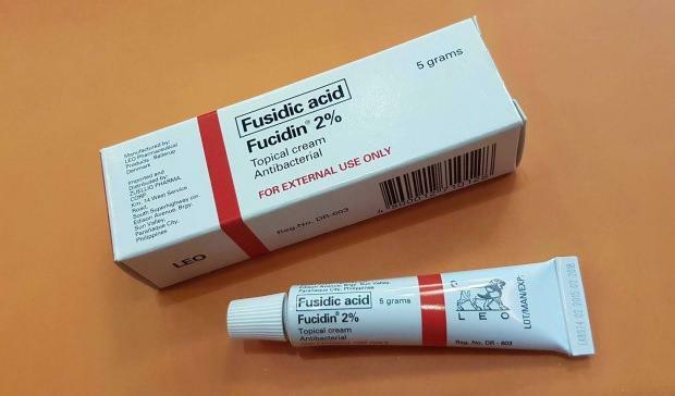 Vilka är biverkningarna av fucidin kräm?