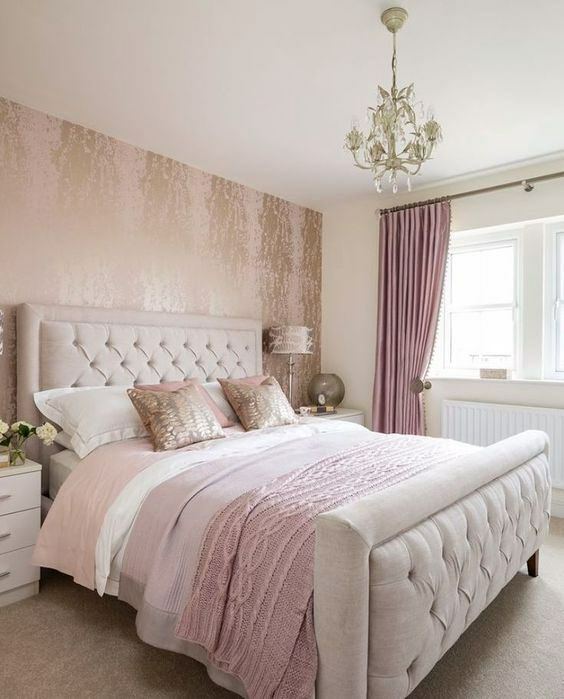 Hur man använder beige färg i sovrum dekoration?