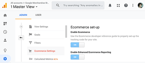 Google Analytics hur man ställer in tips om e-handelsrapporter