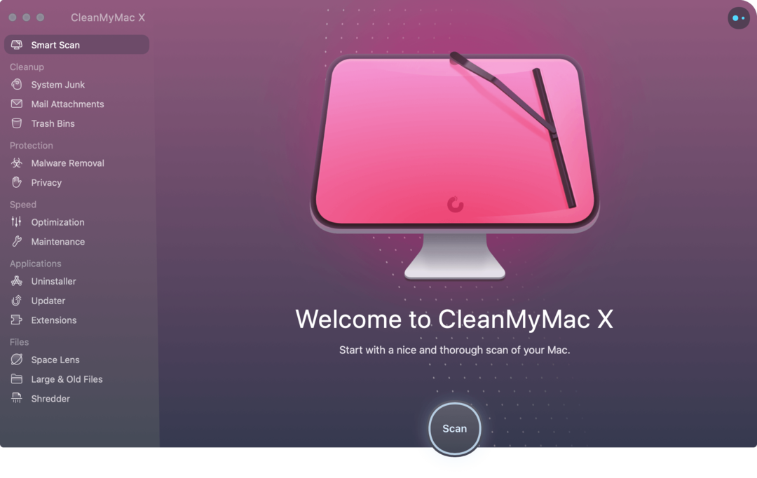 CleanMyMac X fram