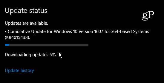 Microsoft släpper uppdatering KB4015438 för Windows 10-datorer