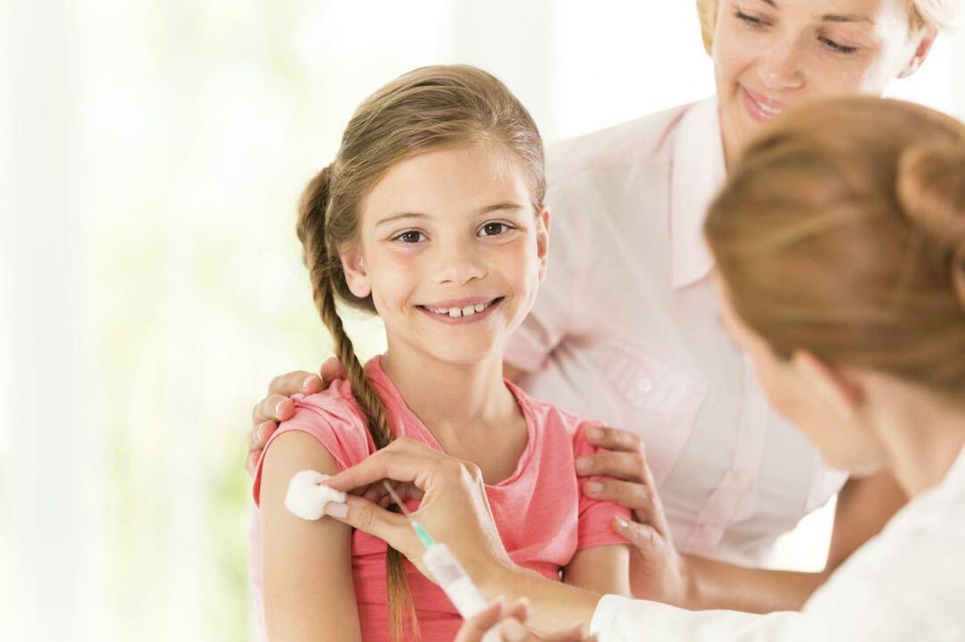 När ska barn vaccineras mot influensa?
