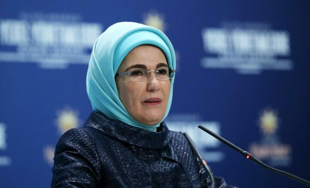 First Lady Erdoğan: "Låt våra röster vara palestiniernas röster!"