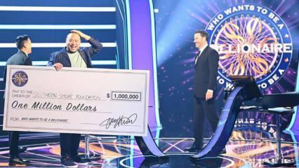 Kändiskocken David Chang vann 1 miljon dollar i tävlingen Vem vill bli miljonär!