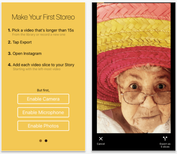 Konvertera dina videor till sömlösa Instagram-berättelser med Storeo.