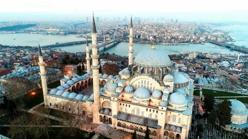 Var är Suleymaniye-moskén?