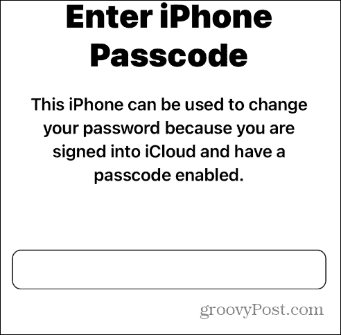 Ändra ditt Apple ID-lösenord