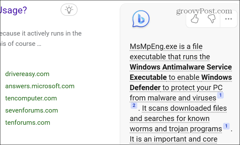 Appminnesanvändning på Windows 11