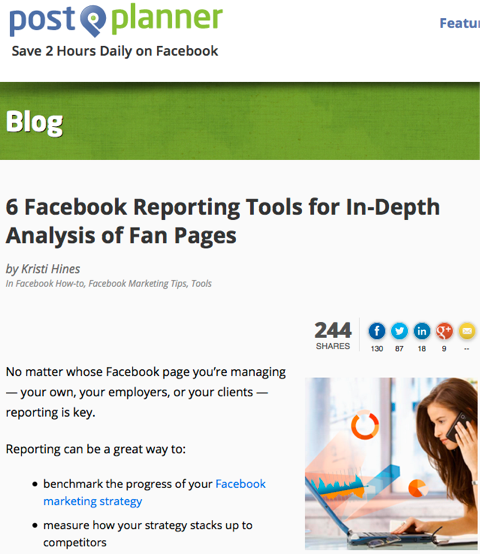 6 rapporteringsverktyg för facebook