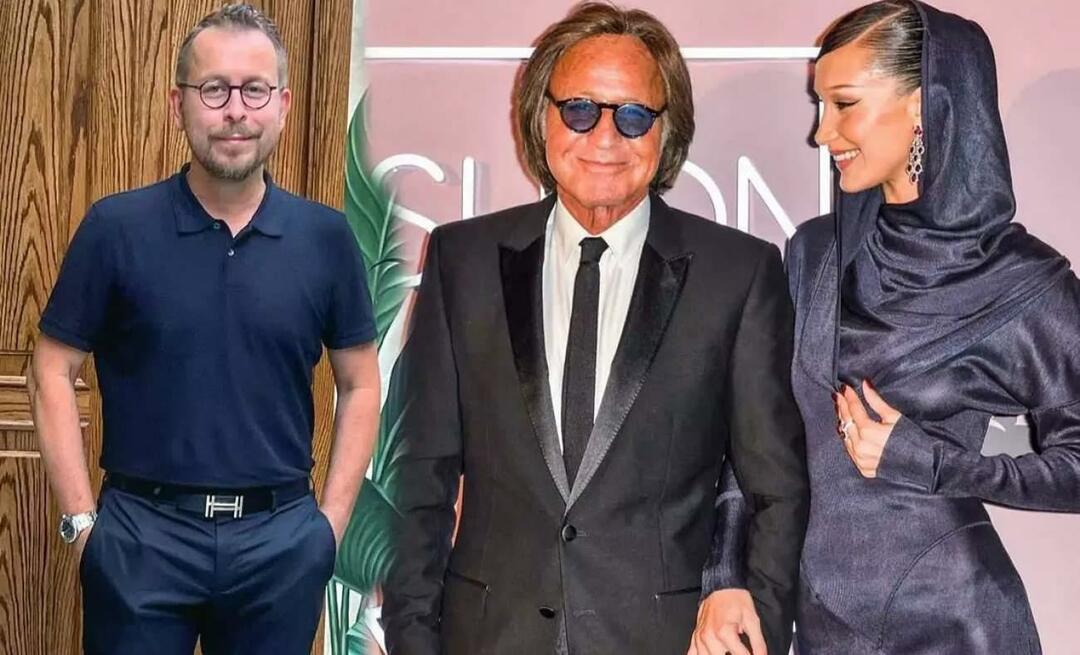 Bella Hadids pappa Mohamed Hadid är i köket med den turkiska kocken Ömür Akkor!