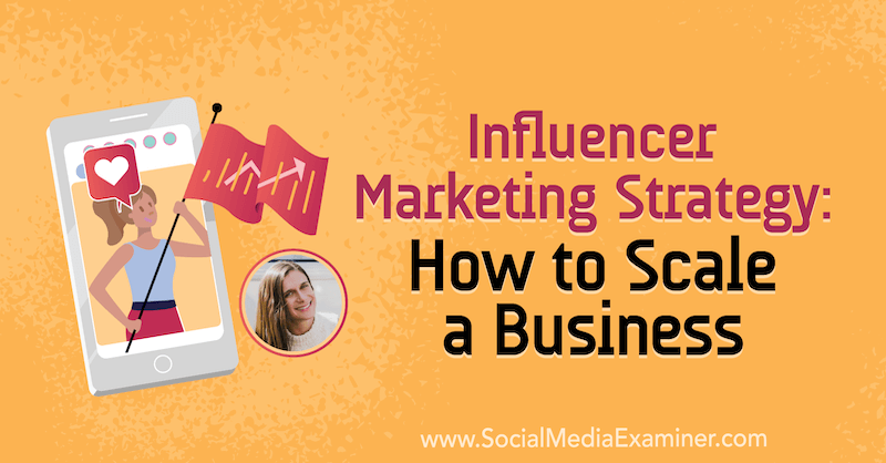 Influencer Marketing Strategy: How to Scale a Business featuring insights from Adi Arezzini on the Social Media Marketing Podcast.