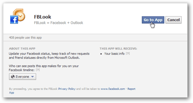 Hur du uppdaterar Facebook med Microsoft Outlook