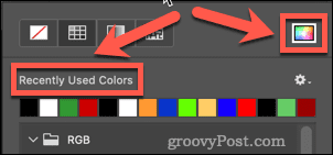 Använda färgväljarverktyget i Photoshop