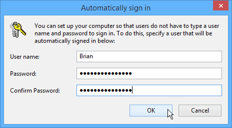 Automatisk inloggning