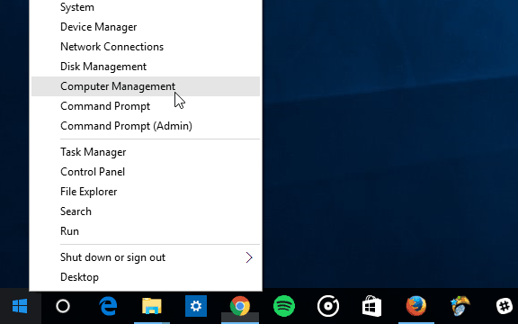 2 snabbåtkomst Windows 10 datorhantering