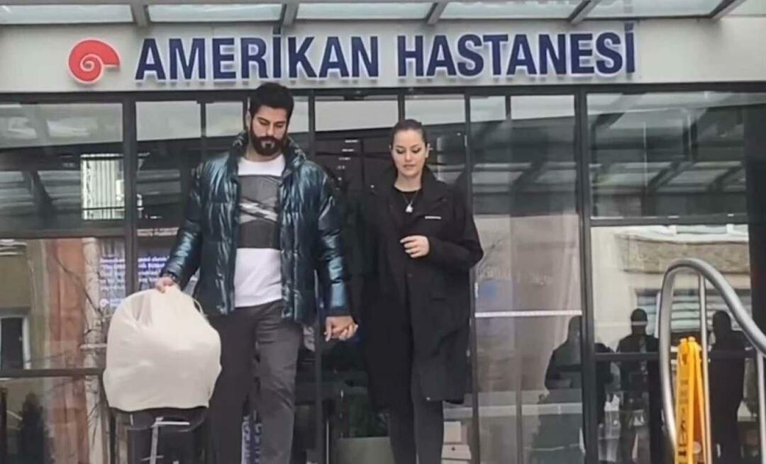 Fahriye Evcen, som födde barn, sågs för första gången! Den berömda skådespelarens test med sin son