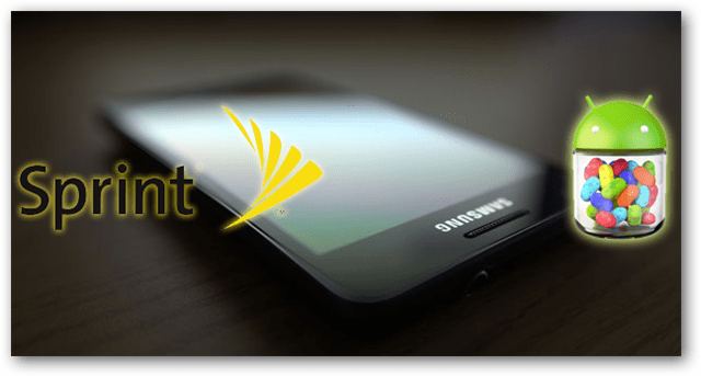 Sprints smak av Samsung Galaxy SII får äntligen en officiell JB-uppdatering