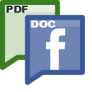 PDF till Word-omvandlare - tillgänglig på Facebook