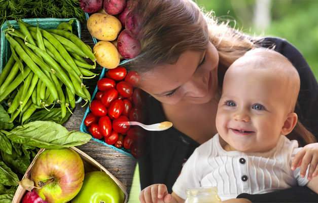 Hur börjar spädbarn med kompletterande mat?