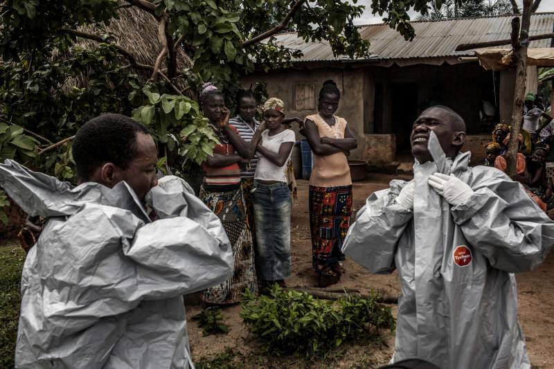 Ebola i Afrika orsakade rädsla och panik