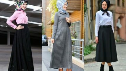 Hur gör jag en hijab-kjolkombination?
