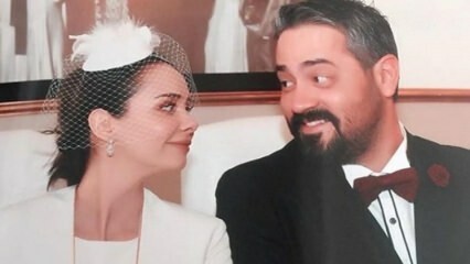 Skådespelaren Pelin Sönmez och Cem Candar gifte sig