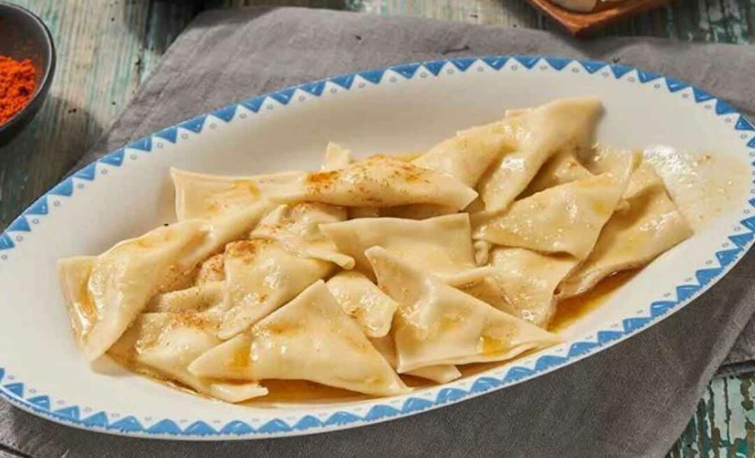 Hur gör man piruhi ravioli med kuber? Piruhi ravioli recept! 