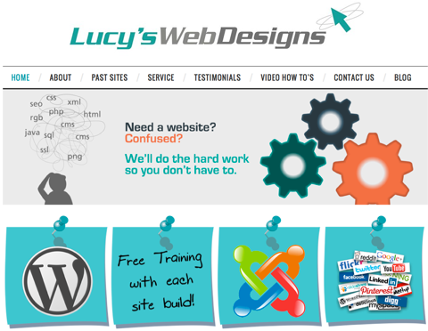 Lucys webbdesign