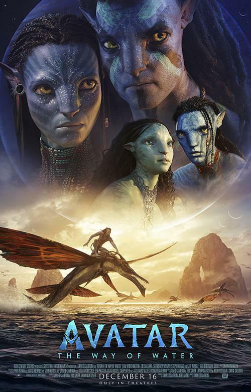 Avatar: The Way of the Water filmaffisch 