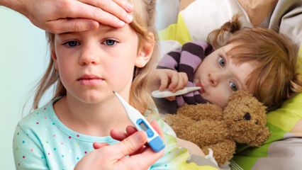 Misstag görs när barns feber sänks! Huskurer mot feber för barn
