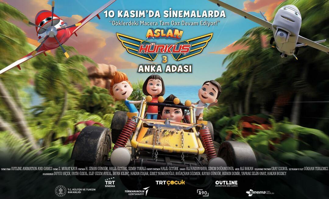 Goda nyheter för animationsälskare! 'Aslan Hürkuş 3: Anka Island' släpps
