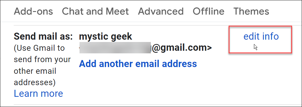 hur man byter namn i gmail