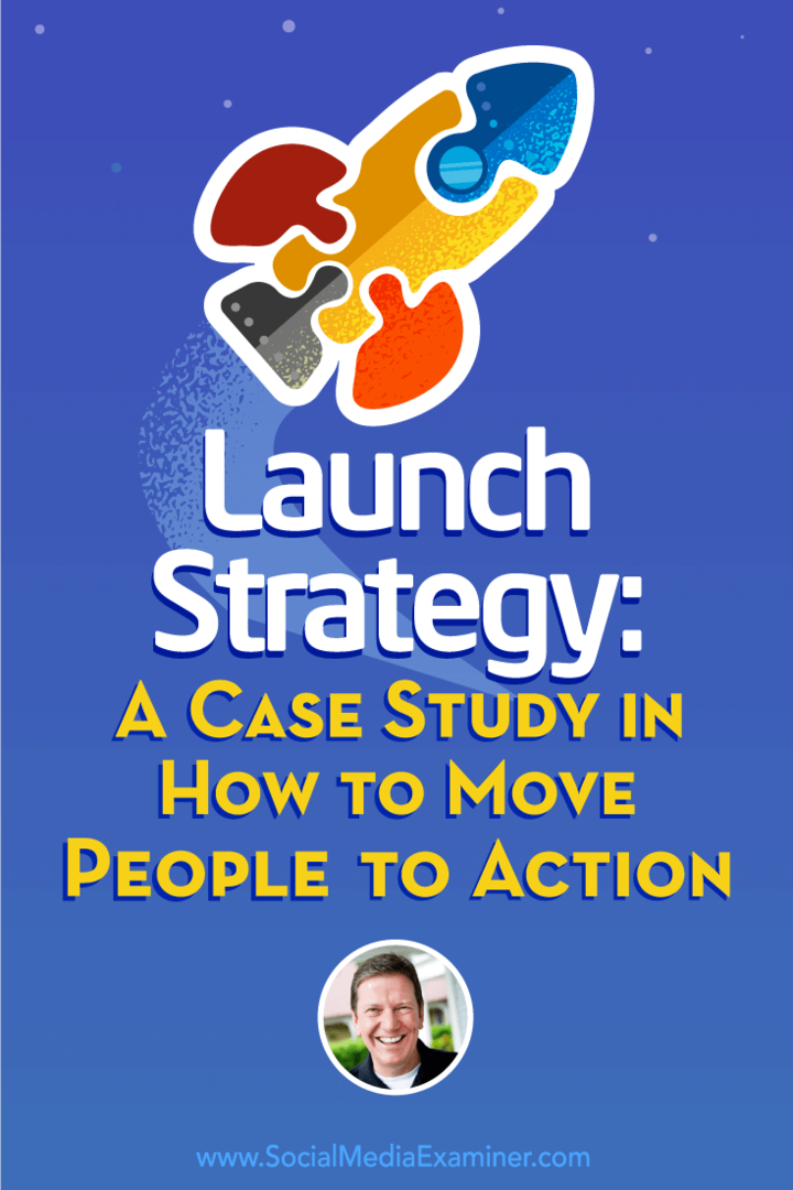Lanseringsstrategi: En fallstudie om hur man flyttar människor till handling: granskare av sociala medier