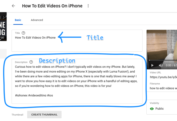 Hur man använder en videoserie för att utveckla din YouTube-kanal, exempelvis YouTube-videobeskrivning och titel med hjälp av nyckelord
