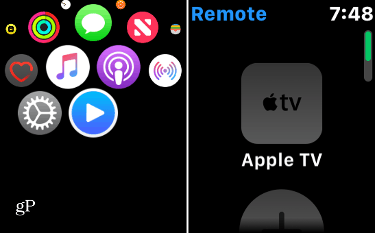Anslut Apple Watch till Apple TV