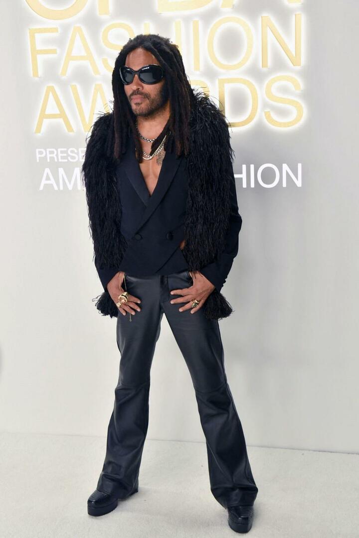 Lenny Kravitz utsågs till årets modeikon 2022