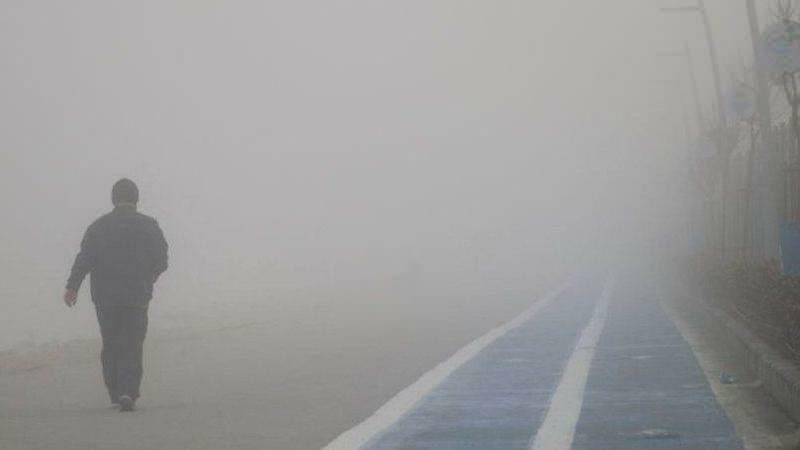 Är det skadligt att ta en promenad i dimmigt väder?