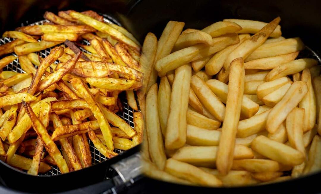 Hur gör man pommes frites i Airfryer?
