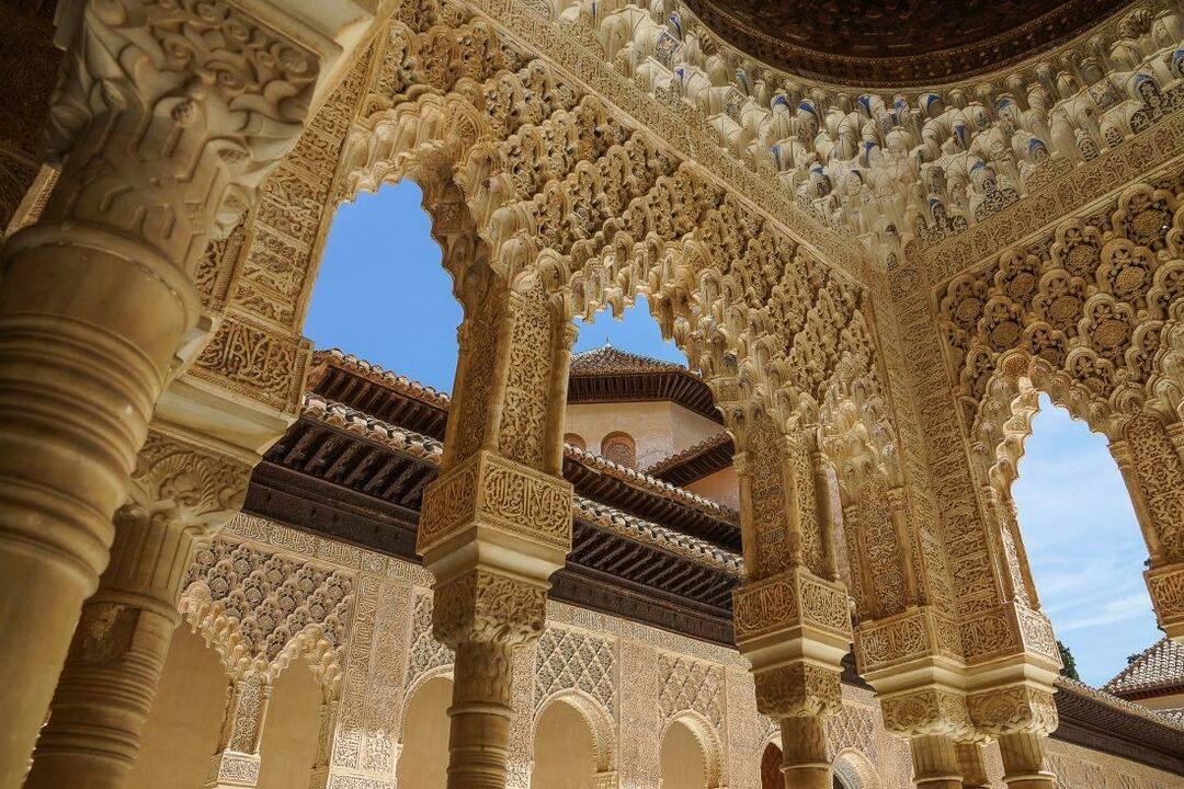 Bilder från Alhambra-palatset