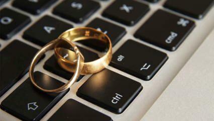 Är det möjligt att gifta sig genom att träffas online? Är det tillåtet att träffas och gifta sig på sociala medier?