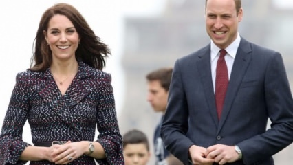 Prins William och Kate Middleton lämnade sina barn till skolan till fots!