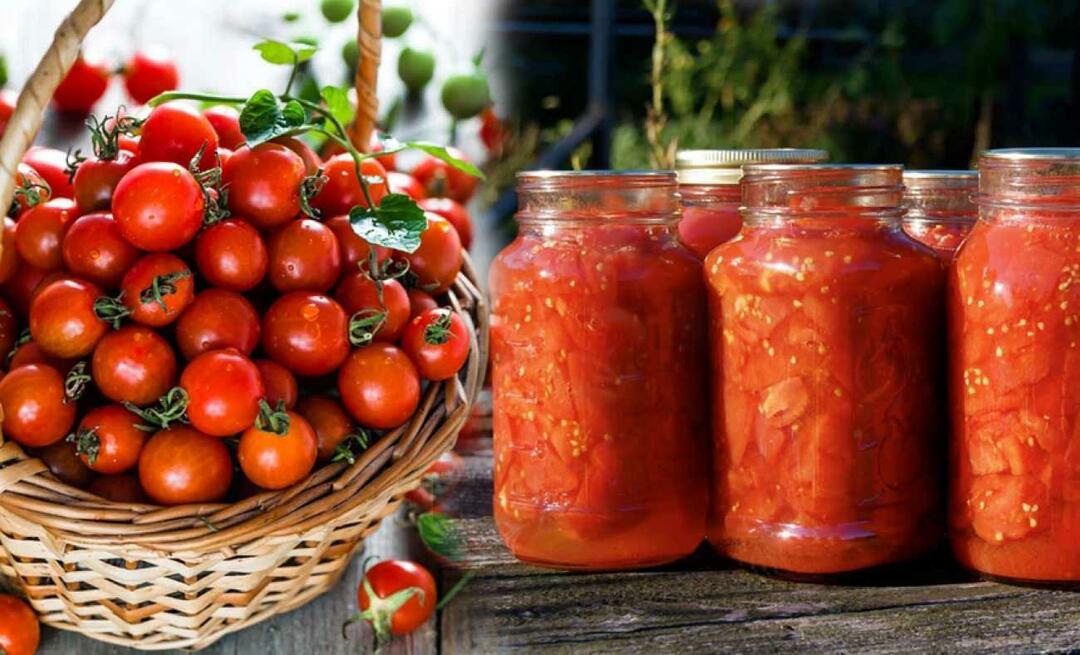Hur väljer man tomater? Hur väljer man Menemenlik-tomater? 6 tips för konserverade tomater