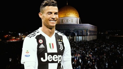Meningsfull donation från den världsberömda fotbollsspelaren Ronaldo till Palestina!